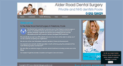 Desktop Screenshot of alderdentalsurgery-poole.co.uk